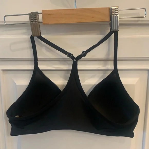 Maidenform ~ Set of 3 Big Girls Bralettes Nude White Black Size 34A - Picture 13 of 16